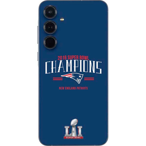 NFL 2016 Super Bowl LI Champions New England Patriots Galaxy A55 5G Skin